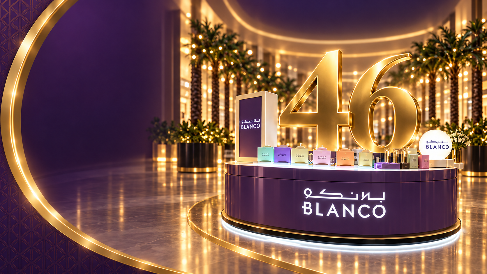 احتفال بلانكو بافتتاح الفرع رقم 46